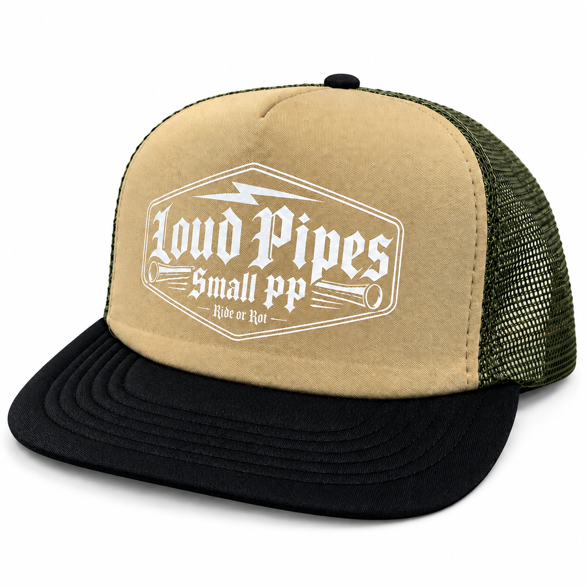 Loud Pipes Small PP Snapback- Ride or Rot