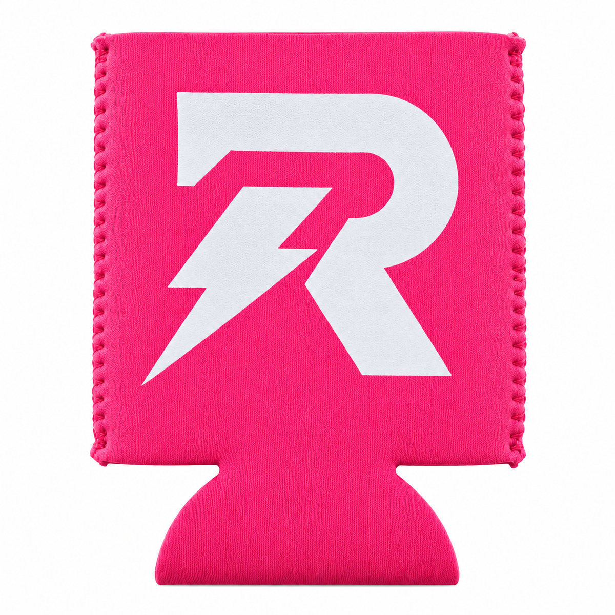 "Cold one" neoprene cooler PINK