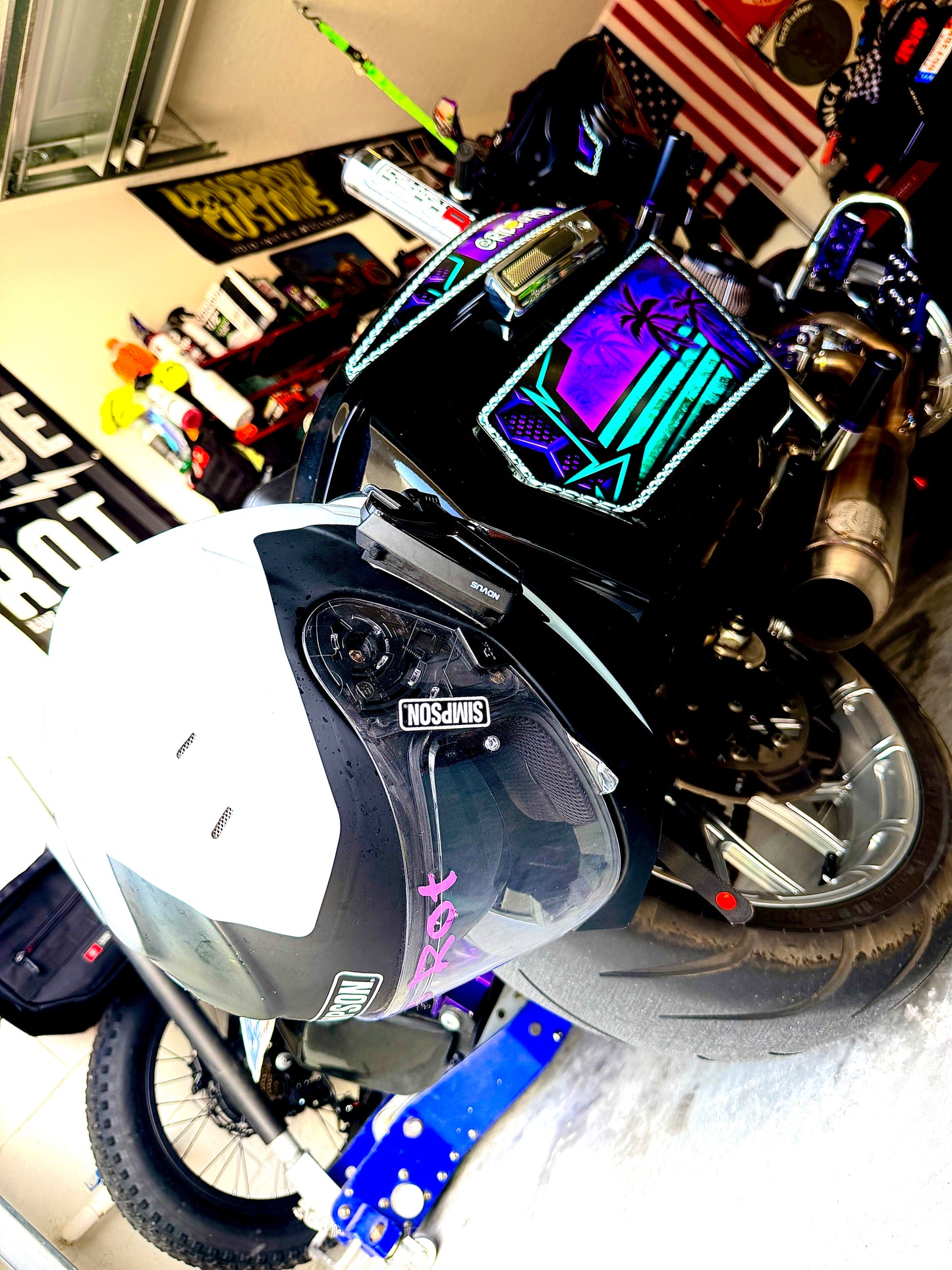 Helmet HangR by Schmid Moto Co.
