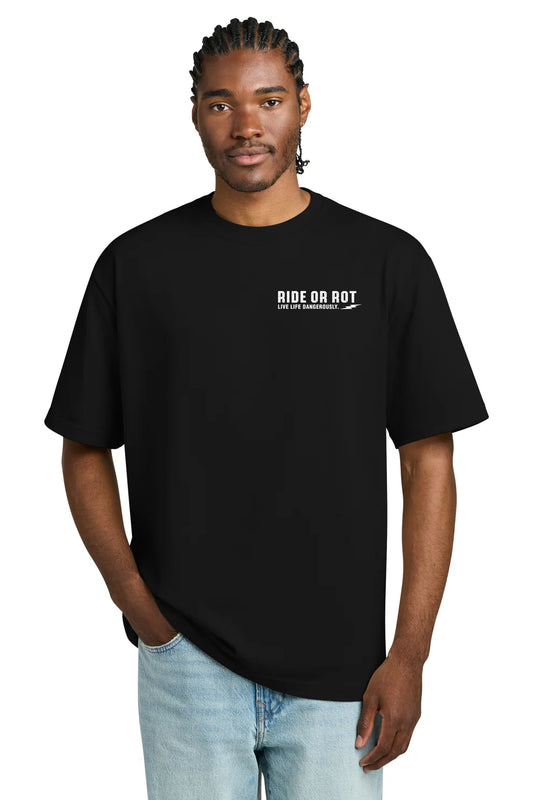 Ride or Rot⚡️ | Sick Bagger Bro Heavy Weight T-shirt