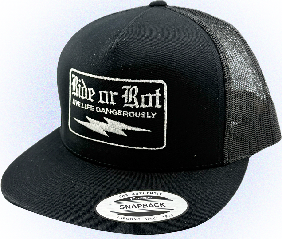 Ride or Rot Hat, Motorcycle hat, stunt riding life, Stunt life