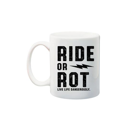 Ride or Rot ⚡️Signature Logo 11 oz. Coffee Mug