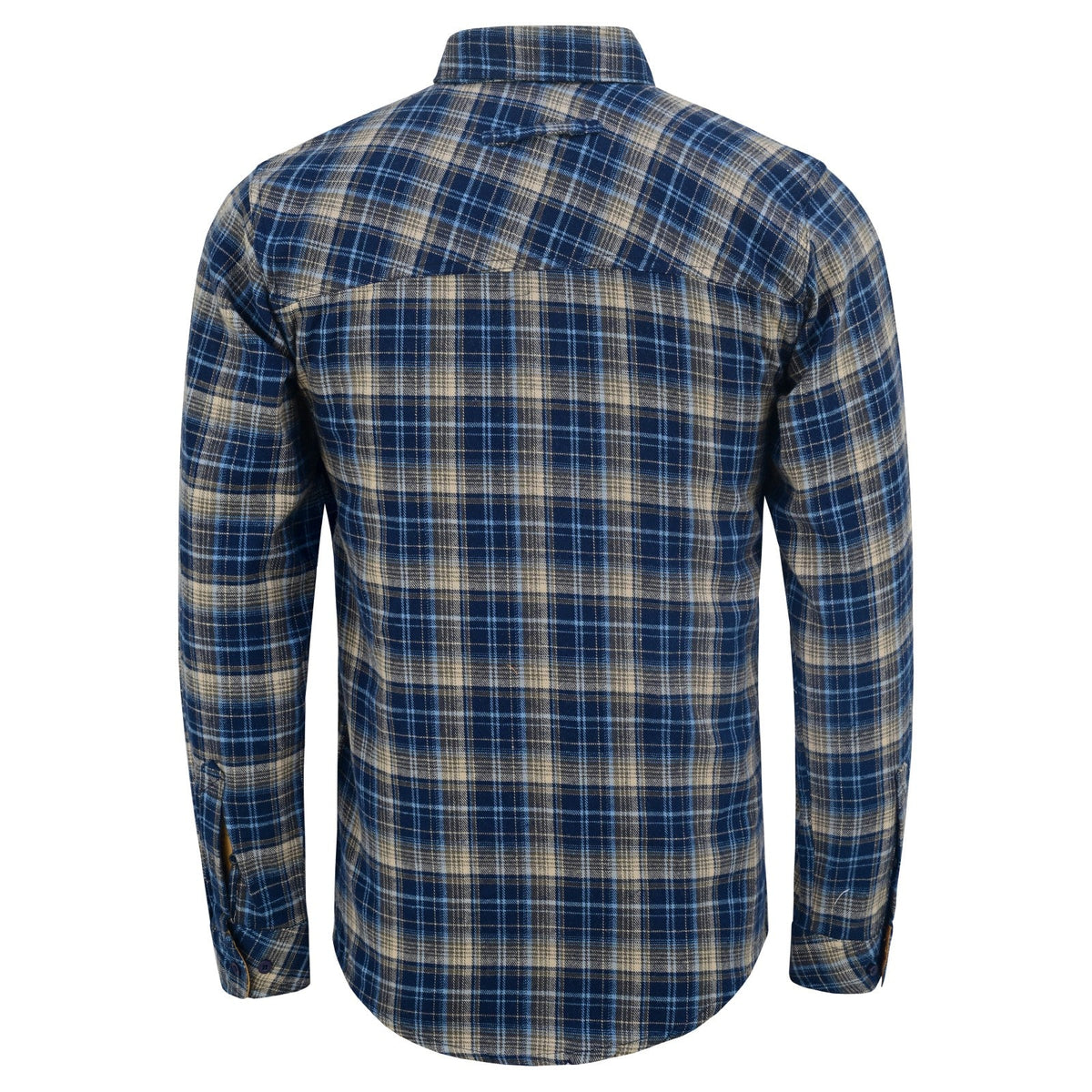 Off Duty Corduroy Flannel — Keen Midnight — sleeves-down view 3