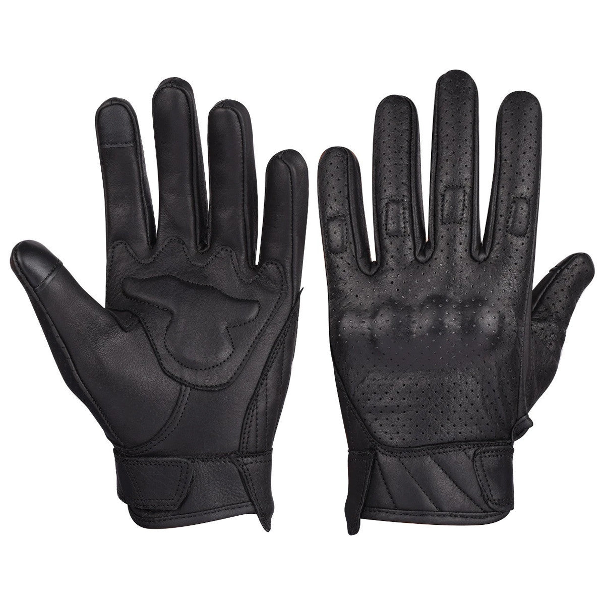 Airflow Leather Riding Gloves — product view 2