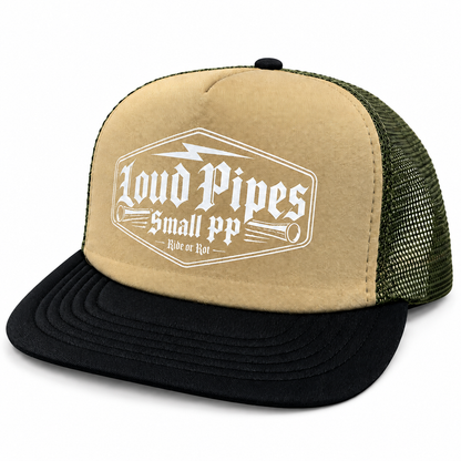 Loud Pipes Small PP Snapback- Ride or Rot
