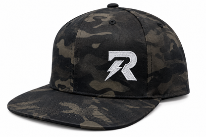 RideorRot ⚡️R-Type  Digi Camo Full Panel Snapback | Premium Motorcycle Trucker Hat