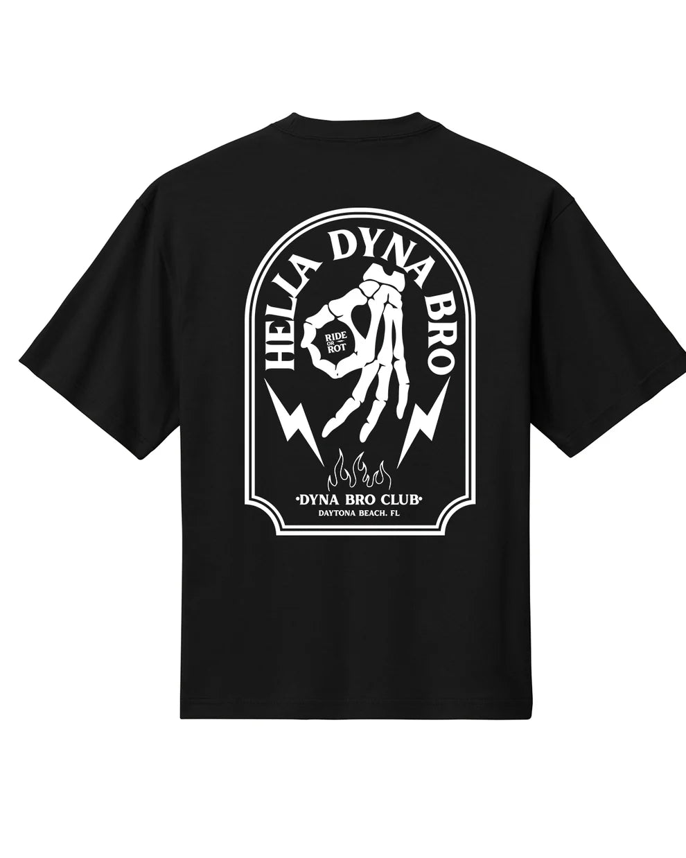 Ride or Rot⚡️ | Hella Dyna Bro Heavy Weight T-shirt