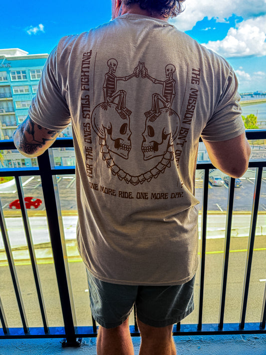 One More Ride | Mental Health Motorcycle T-Shirt | Ride or Rot