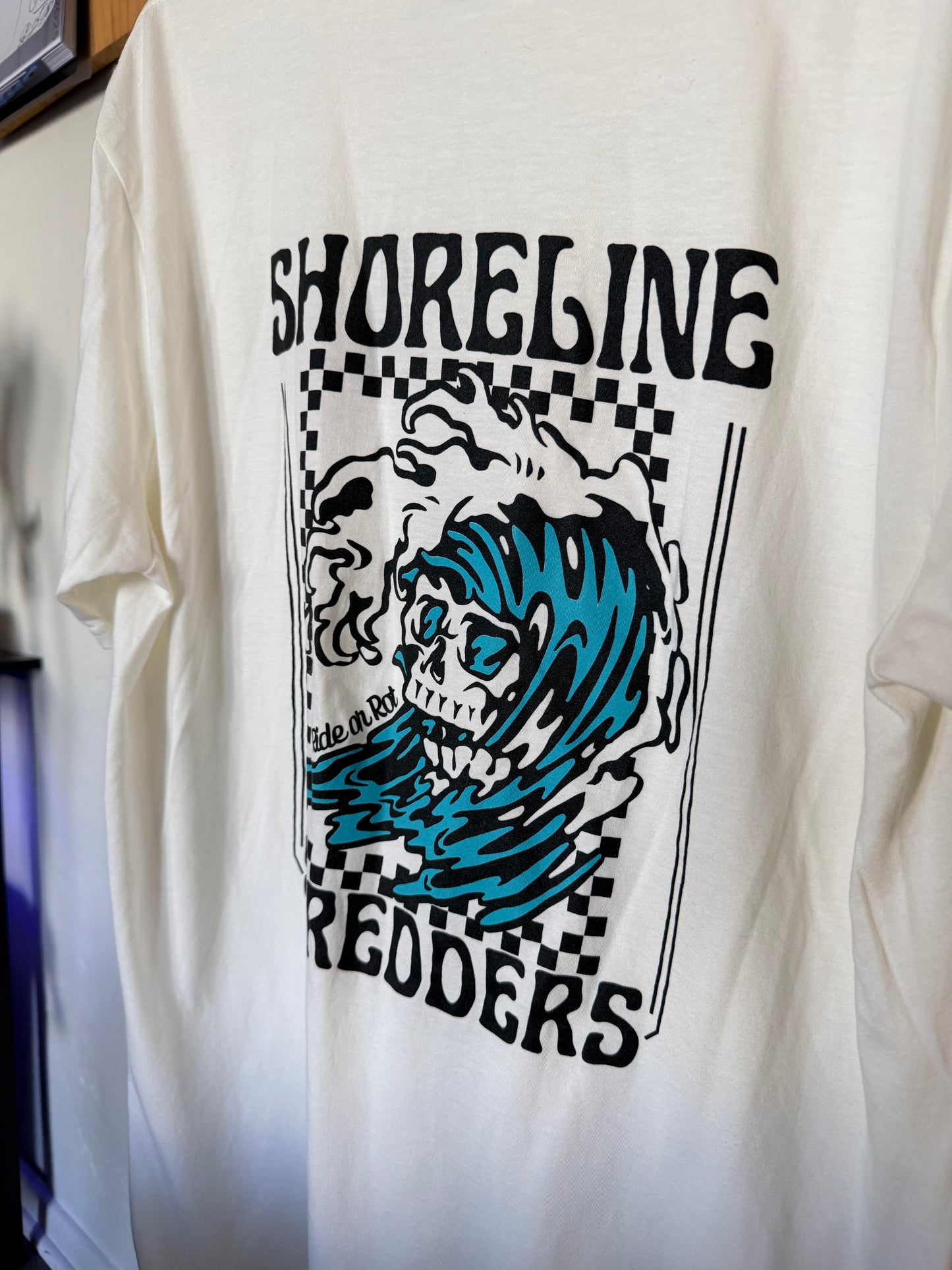 Shoreline Shredders Tee | Ride or Rot