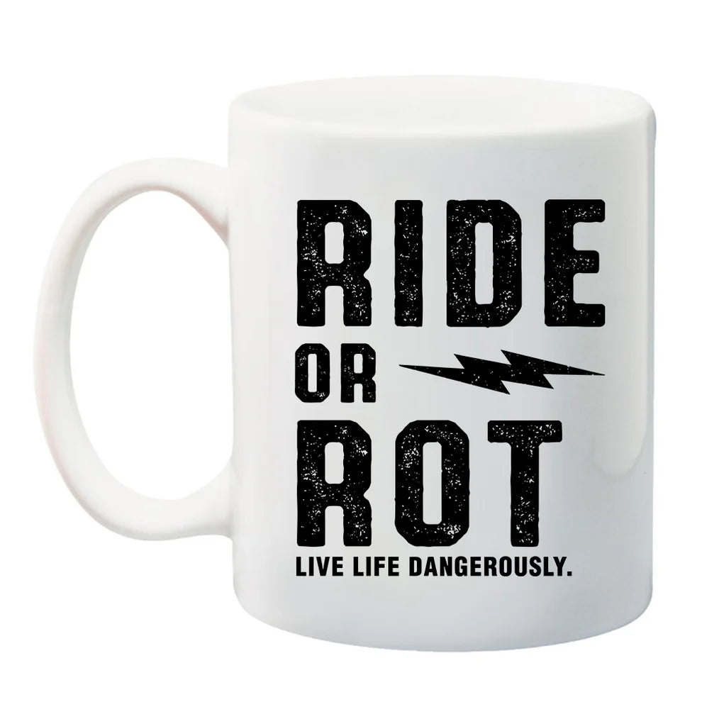 Ride or Rot ⚡️Signature Logo 11 oz. Coffee Mug