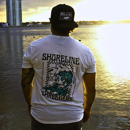 Shoreline Shredders Tee | Ride or Rot