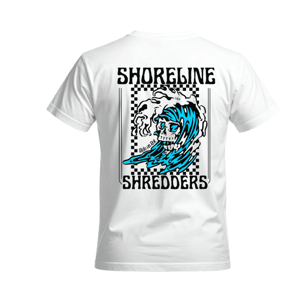 Shoreline Shredders Tee | Ride or Rot