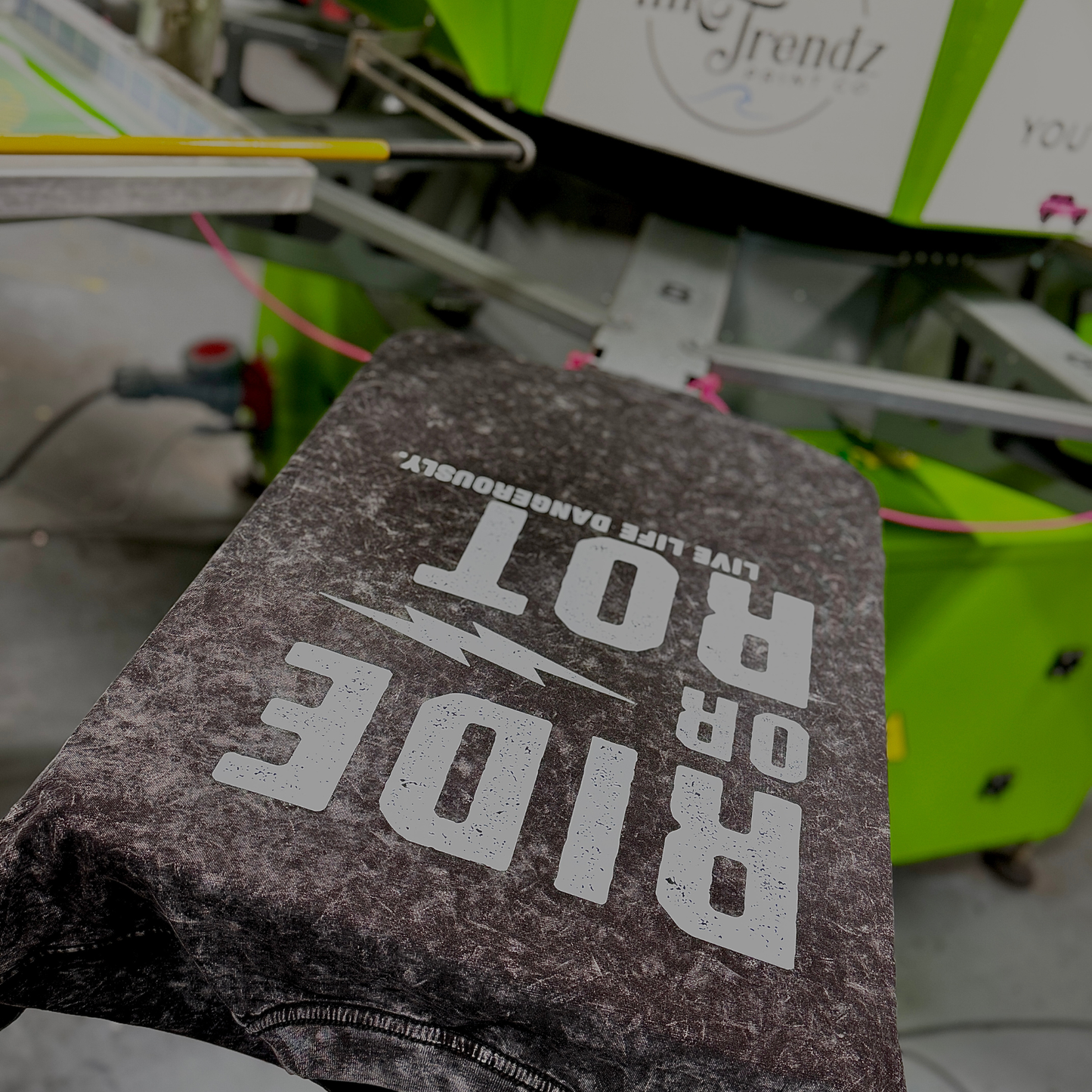 Ride or Rot⚡️ | Founders Mineral Wash Heavy Weight T-shirt