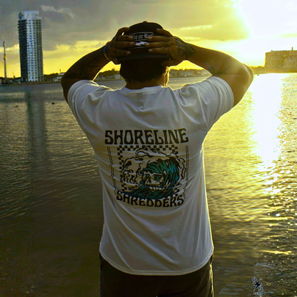 Shoreline Shredders Tee | Ride or Rot