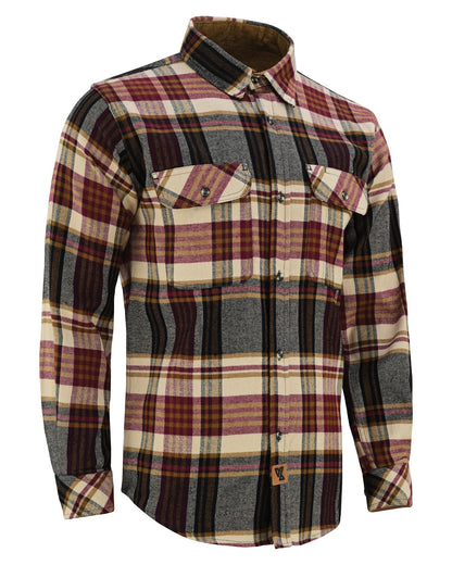 Off Duty Corduroy Flannel — Cedarwood — product view 1