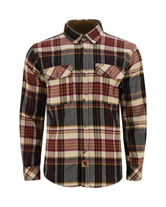 Off Duty Corduroy Flannel — Cedarwood — product view 10