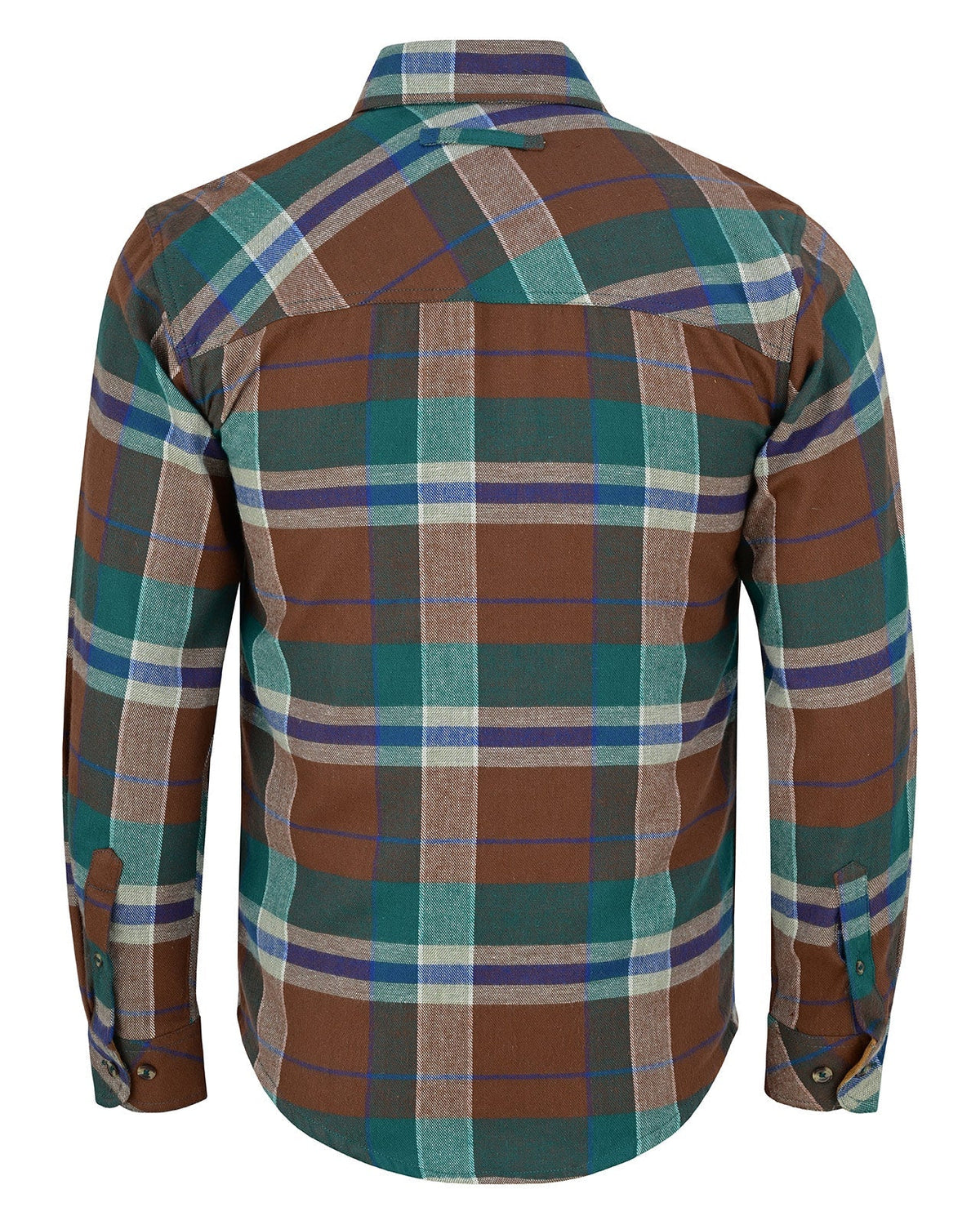 Off Duty Corduroy Flannel — Smoky Mountain — sleeves-down view 3