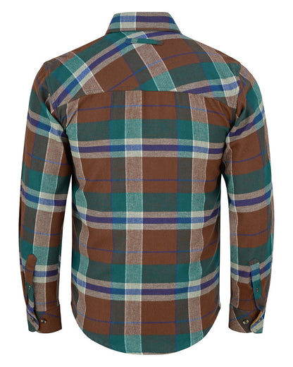 Off Duty Corduroy Flannel — Smoky Mountain — sleeves-down view 3