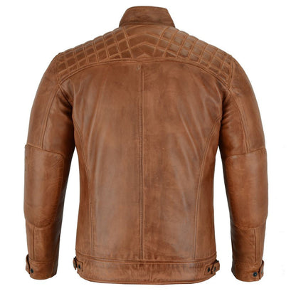 Last Light Lambskin Café Jacket — Austin Brown — product view 2