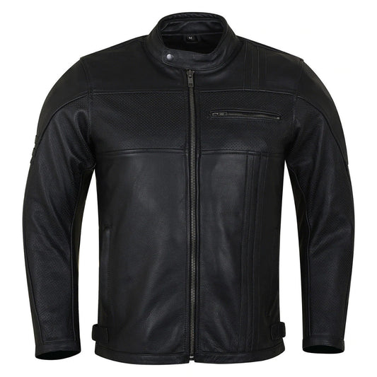 Daily Driver Armored Leather Jacket — product view 1