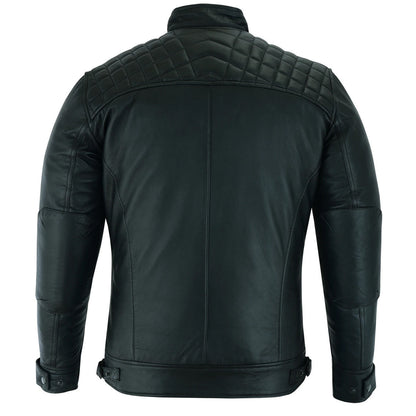 Last Light Lambskin Café Jacket — Black — product view 2
