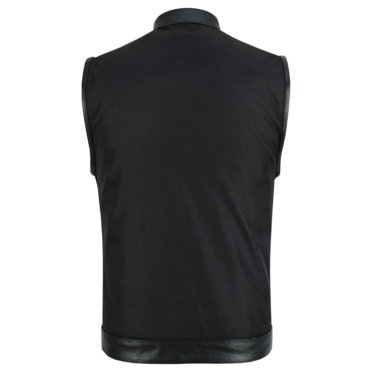 Road Crew Leather-Trim Textile Vest — product view 2