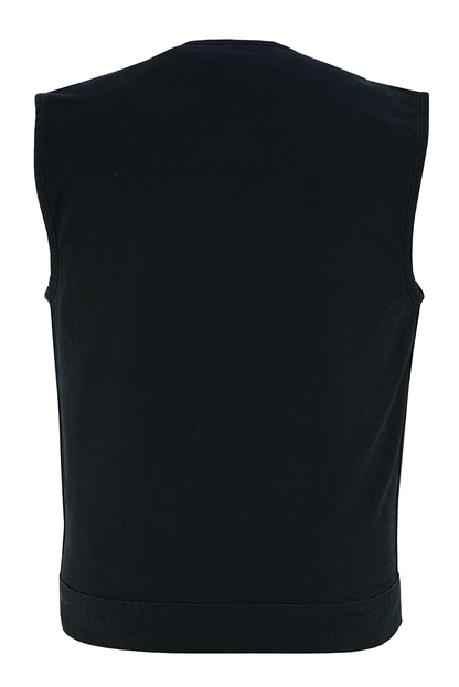 Garage Denim Club Vest — Black — product view 2