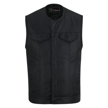 Road Crew Collarless Textile Vest — product view 1