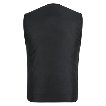 Road Crew Collarless Textile Vest — product view 2