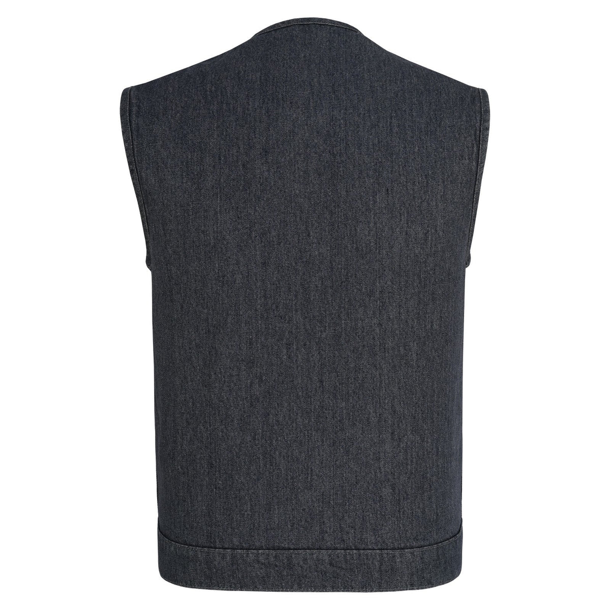 Garage Denim Club Vest — Distressed Grey — product view 2